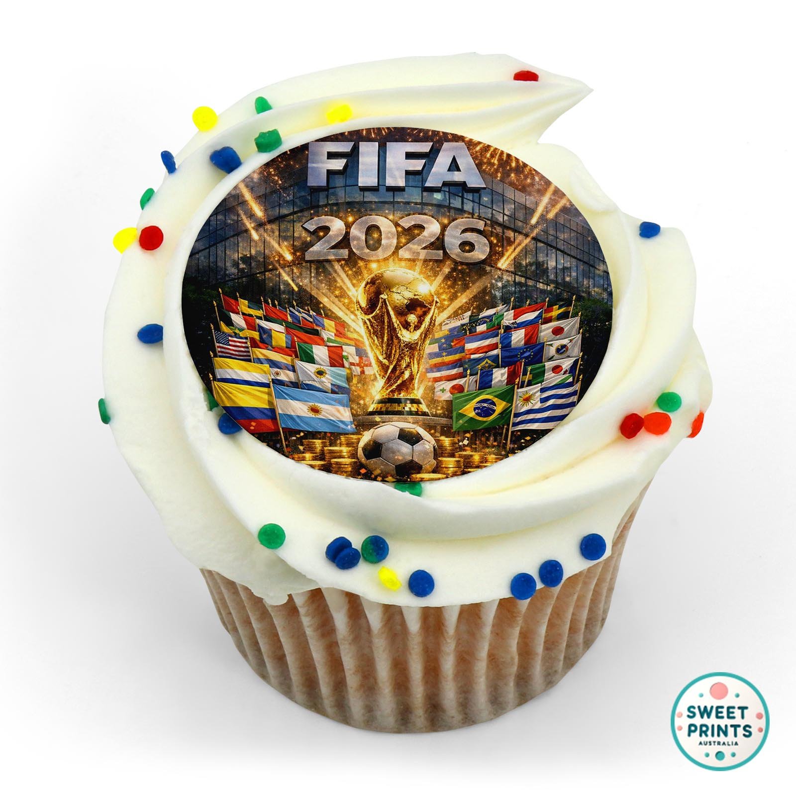 Fifa World Cup 2026 4 edible cake topper