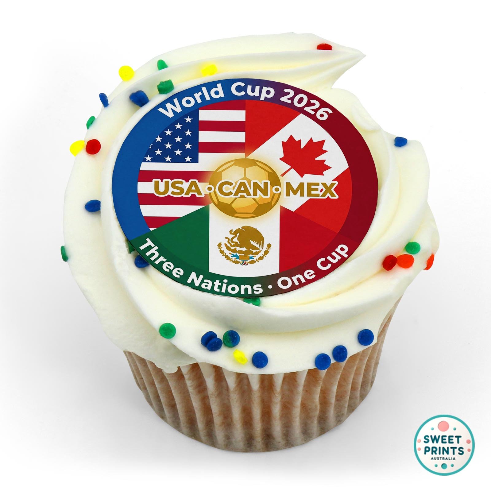 Fifa World Cup 2026 51 edible cake topper