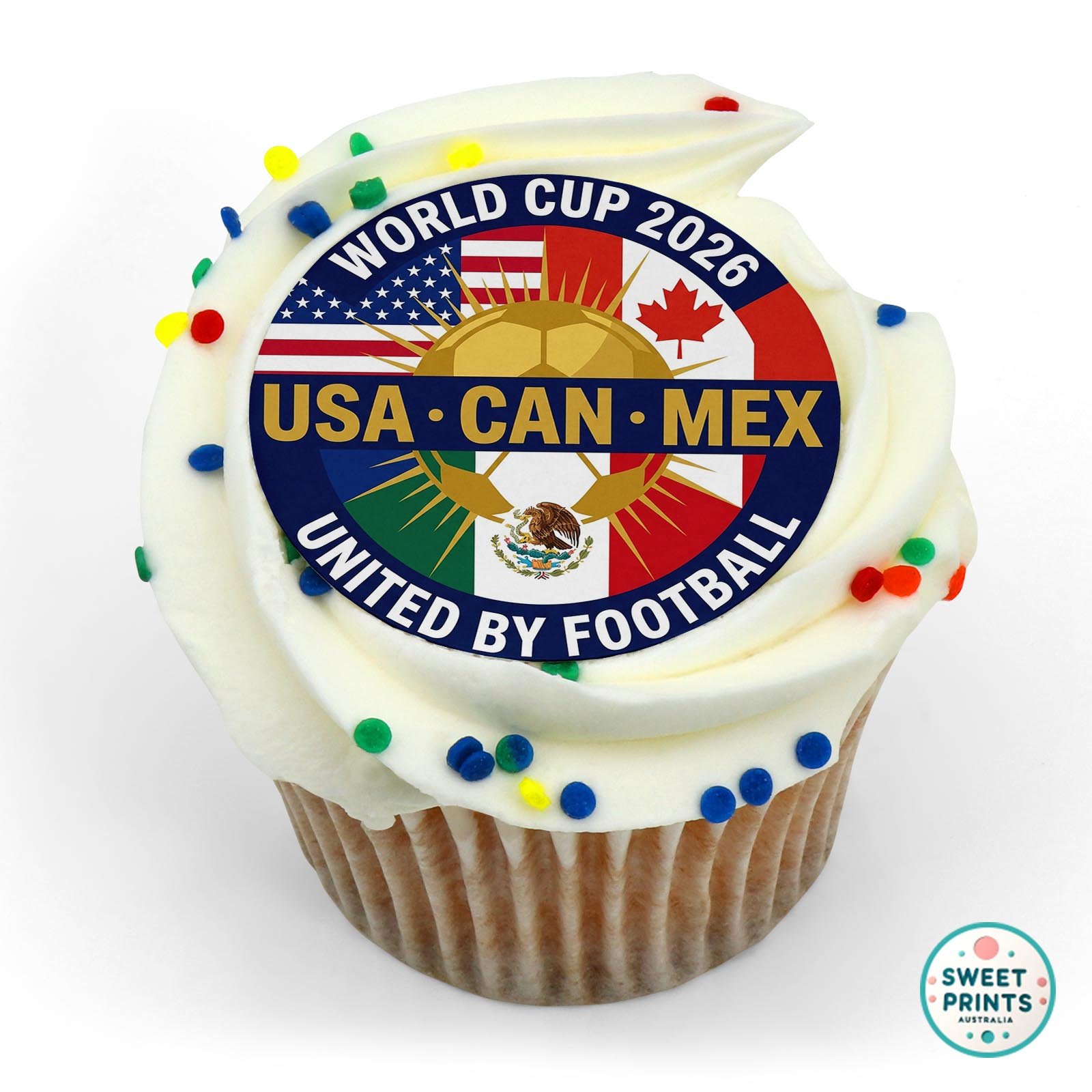 Fifa World Cup 2026 52 edible cake topper
