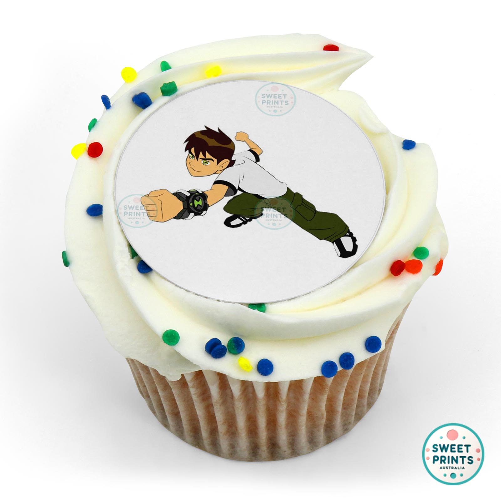 Ben 10 Action Move edible cake topper