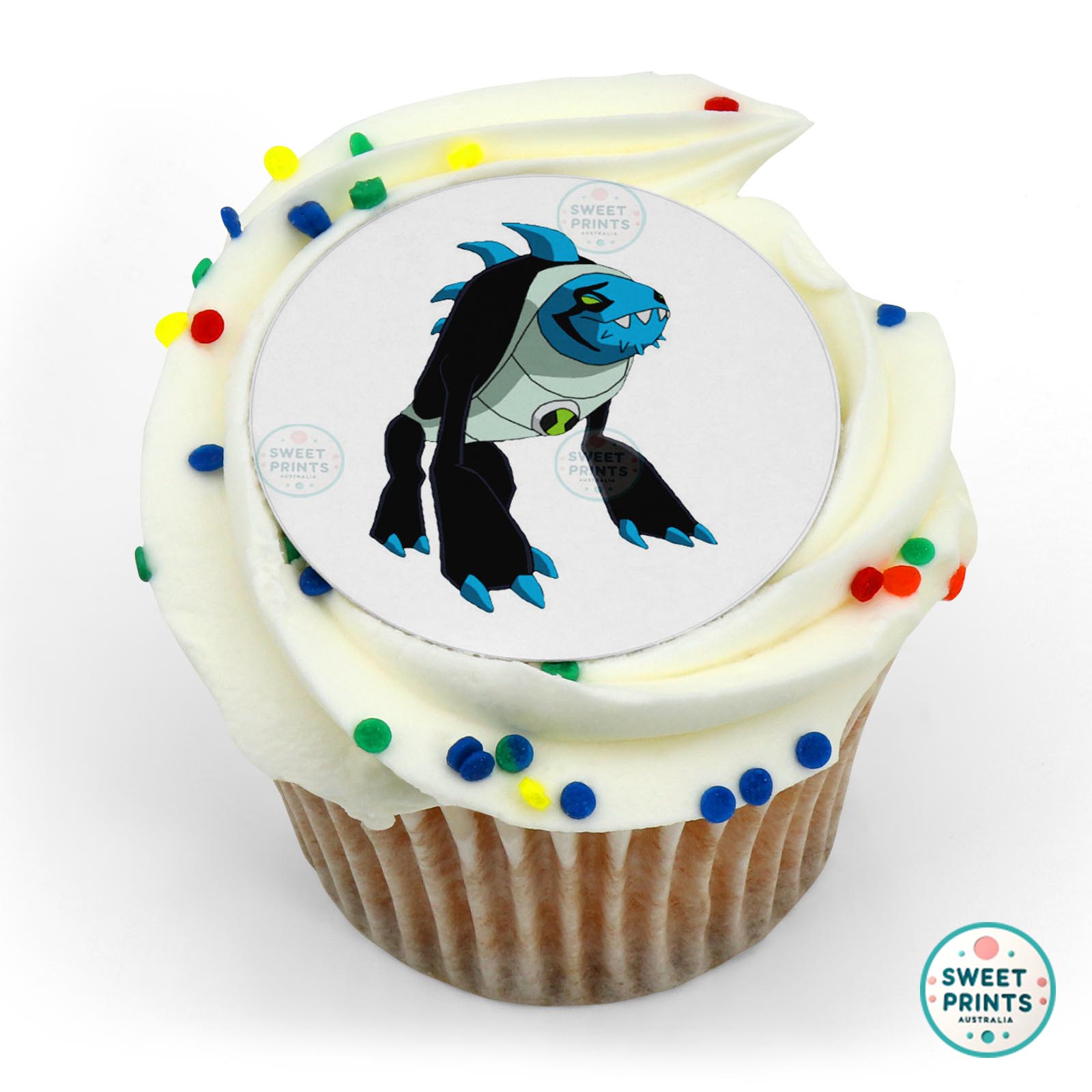 Ben 10 Arctiguana edible cake topper