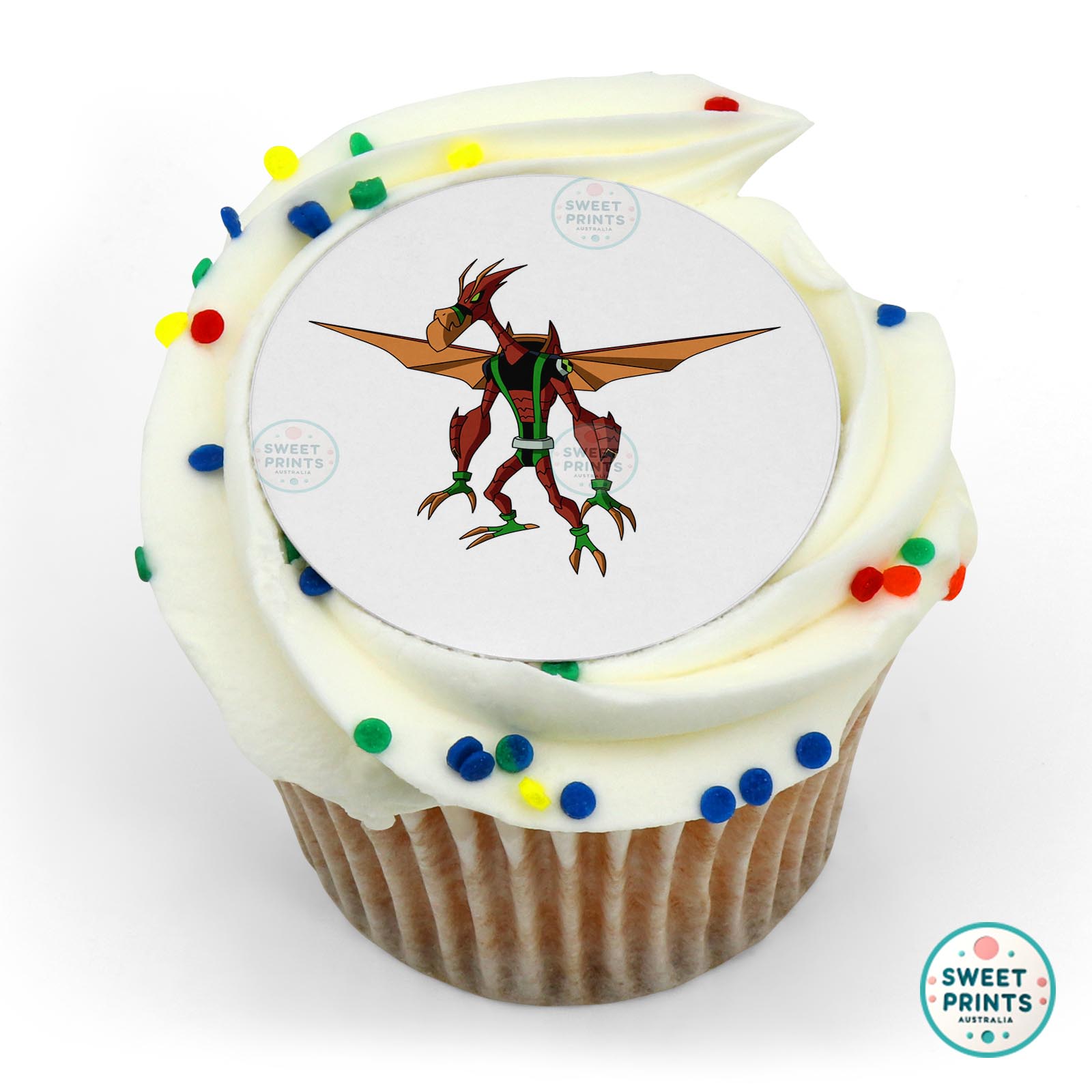 Ben 10 Astrodactyl edible cake topper