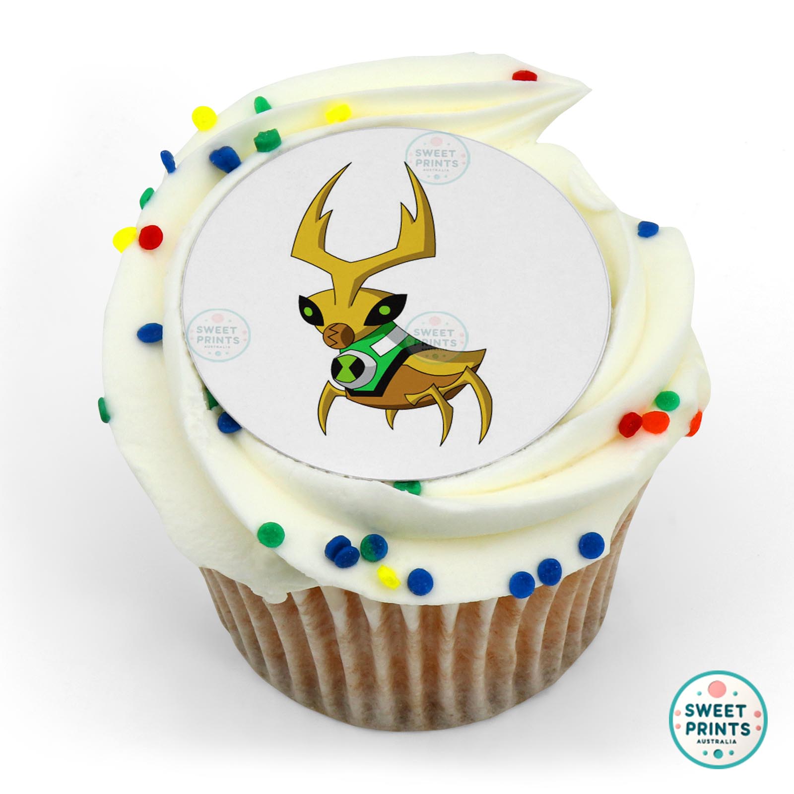Ben 10 Ball Weevil edible cake topper
