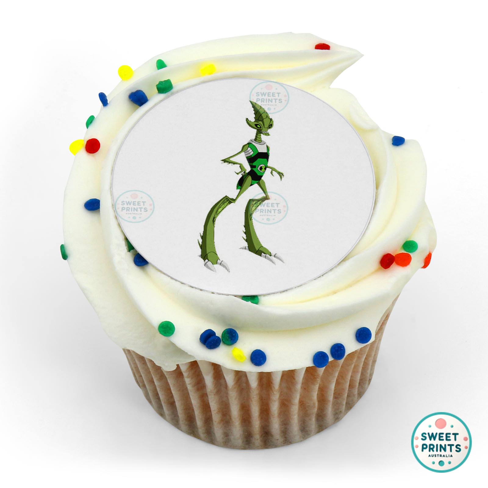 Ben 10 Crashhopper edible cake topper