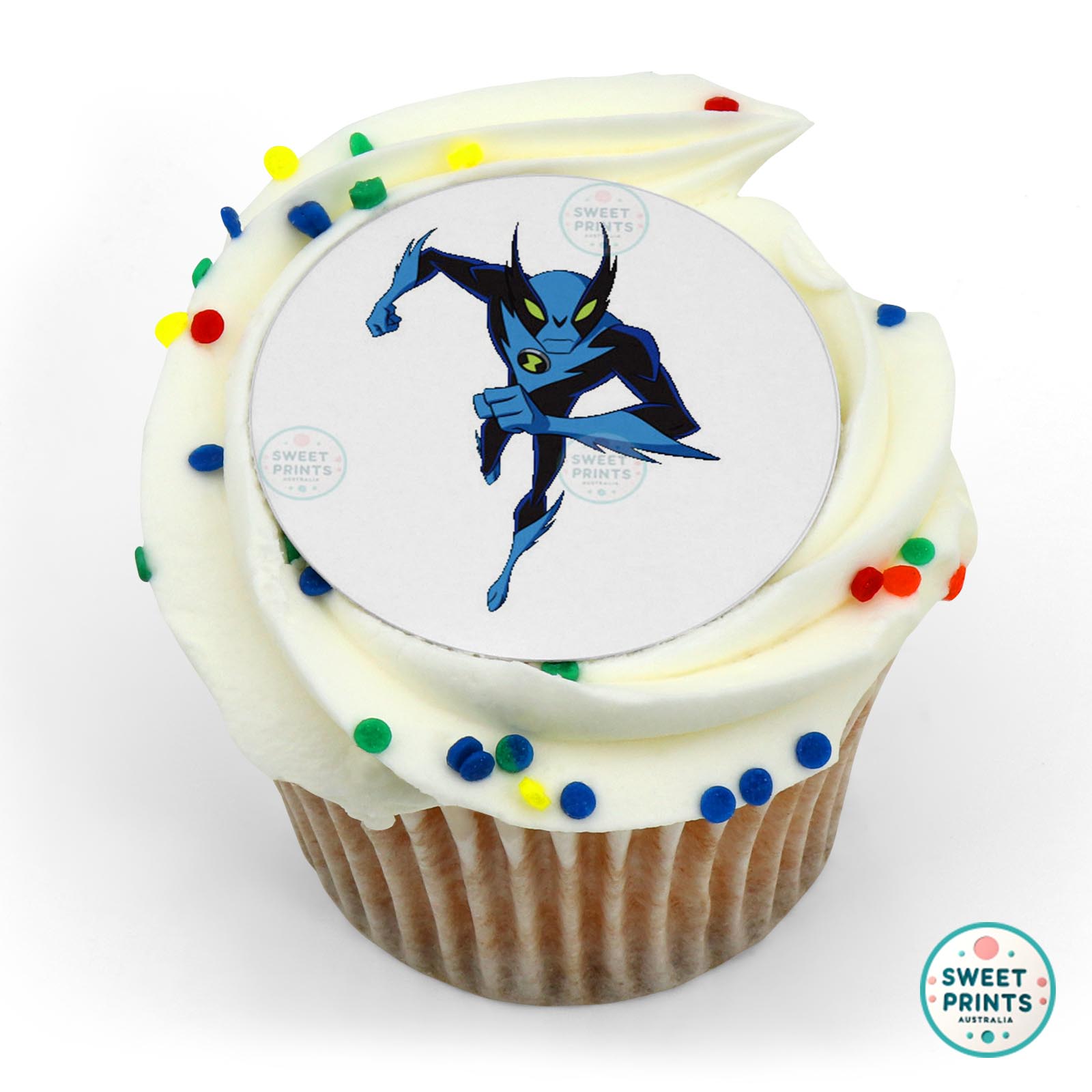 Ben 10 Fasttrack Running edible cake topper