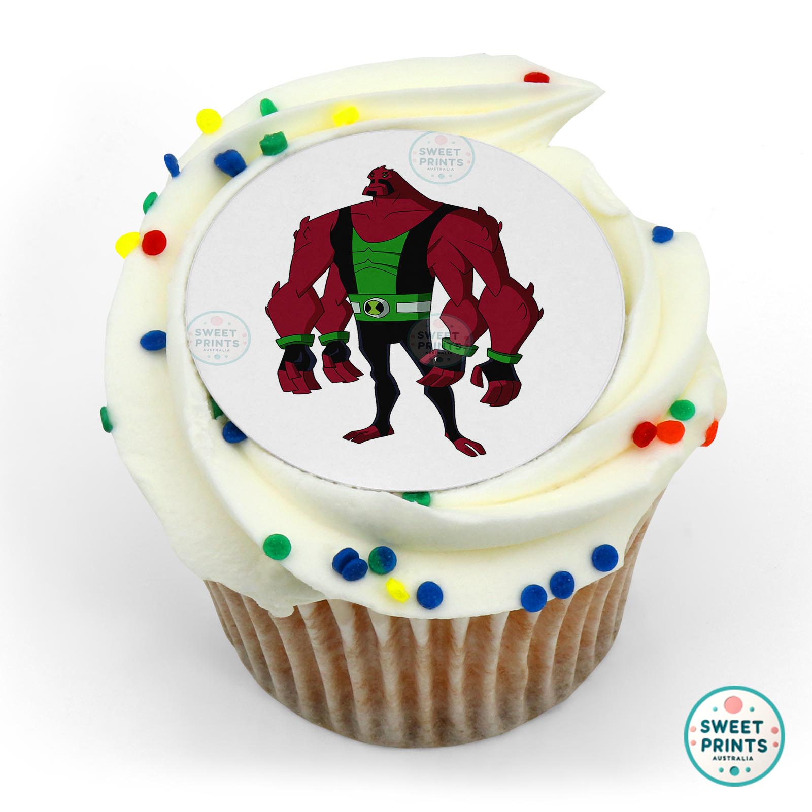 Ben 10 Four Arms edible cake topper