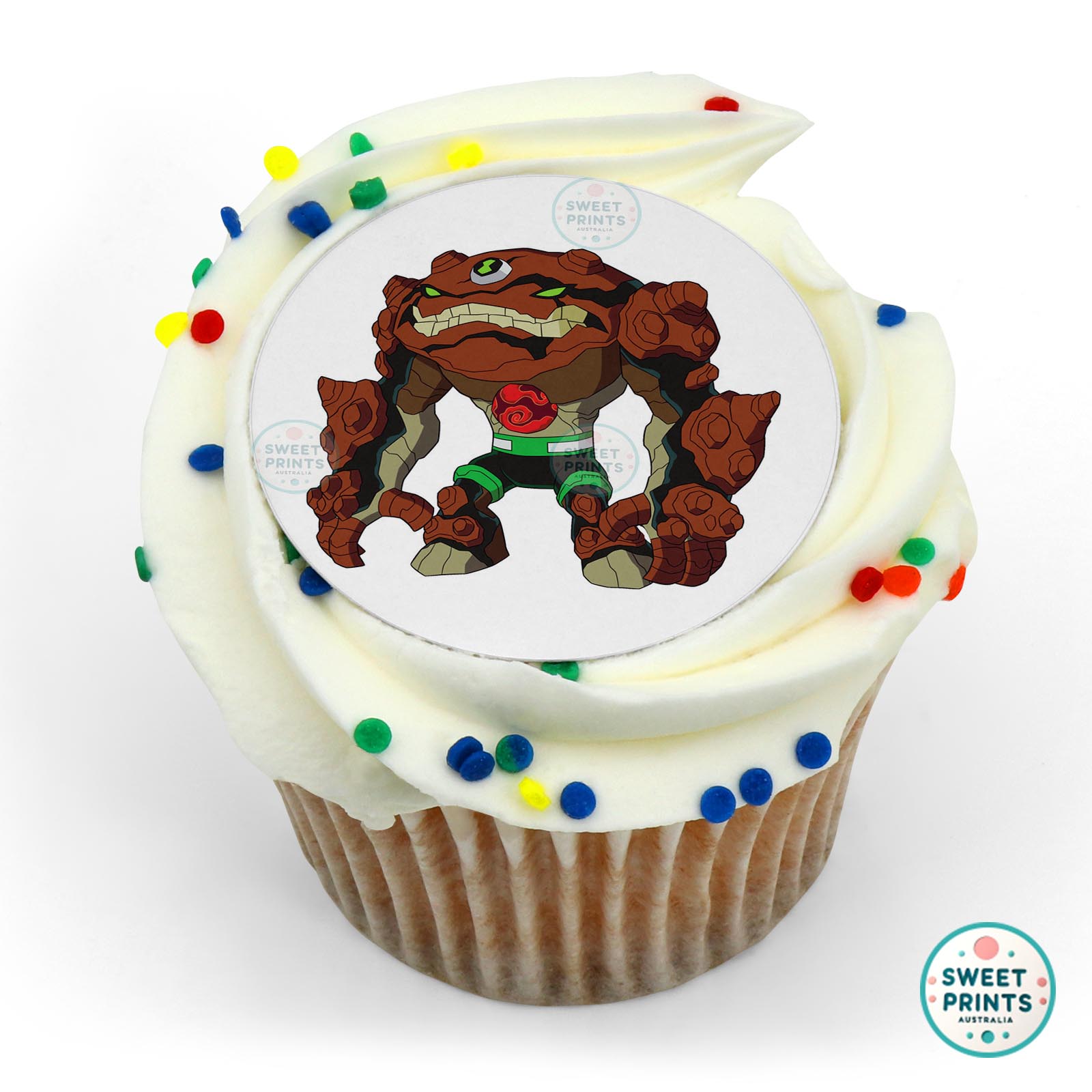 Ben 10 Gravattack edible cake topper