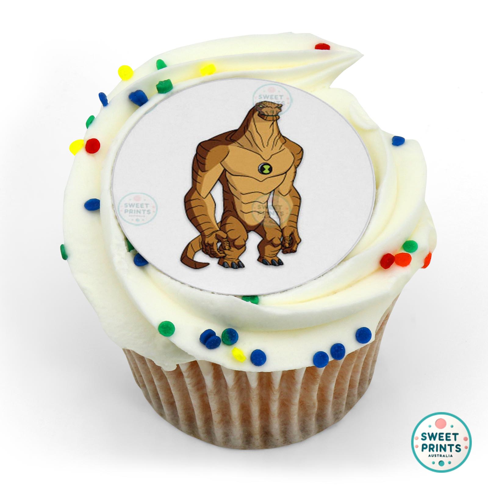 Ben 10 Humungousaur edible cake topper