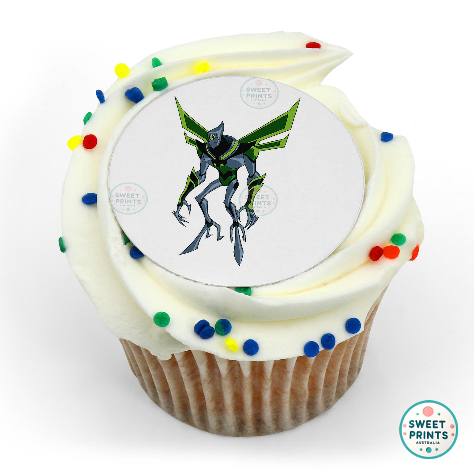 Ben 10 Nanomech Wings edible cake topper
