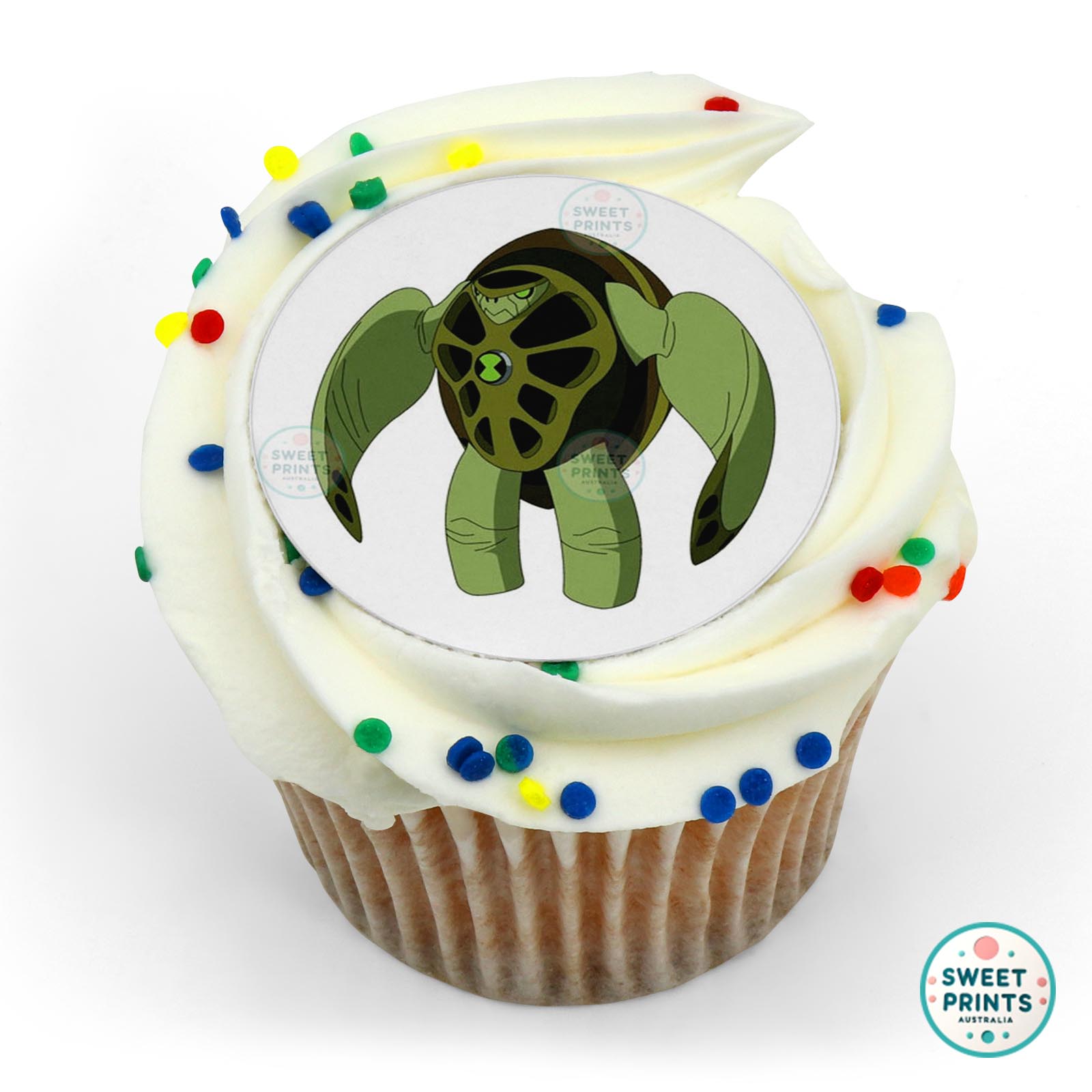 Ben 10 Terraspin edible cake topper