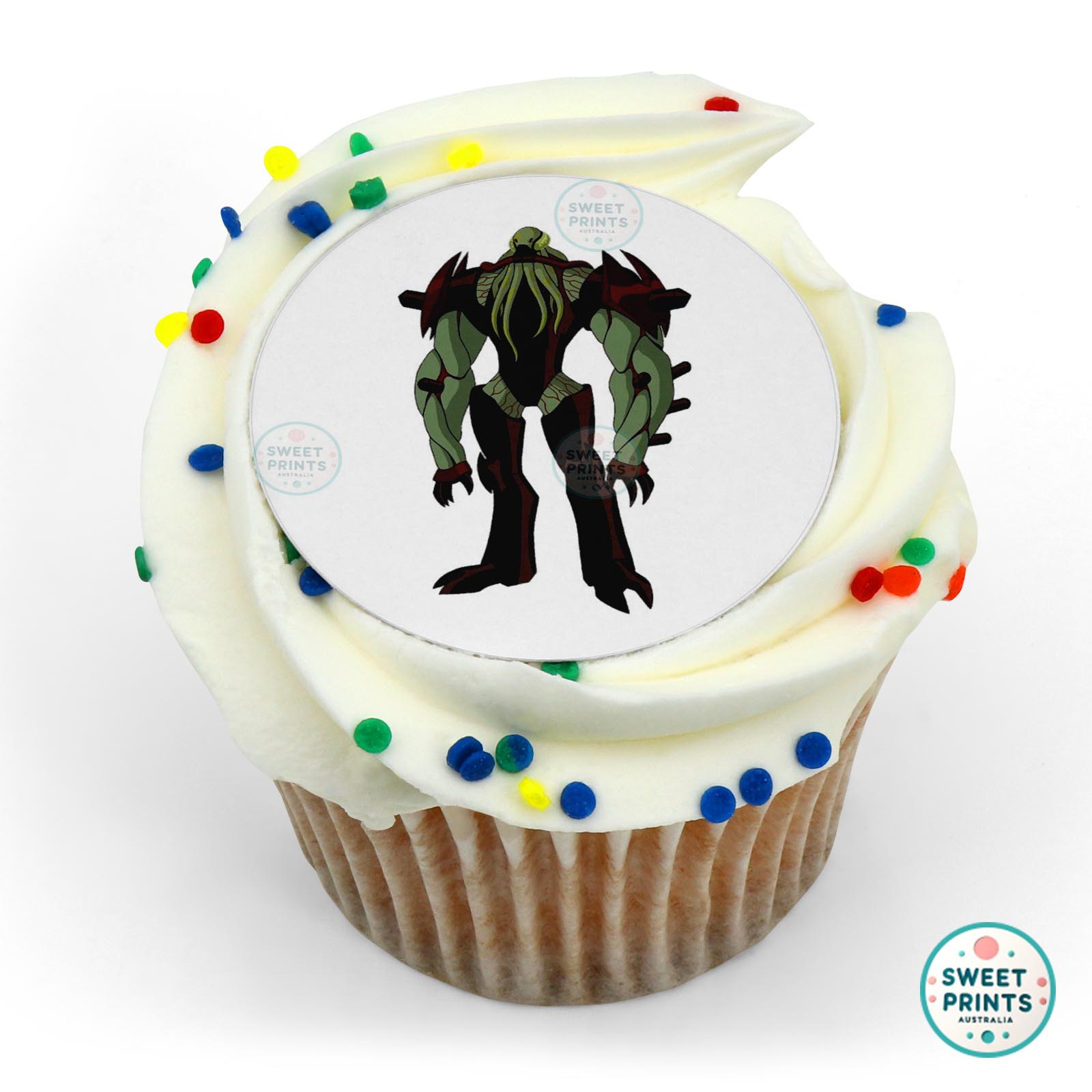 Ben 10 Vilgax edible cake topper