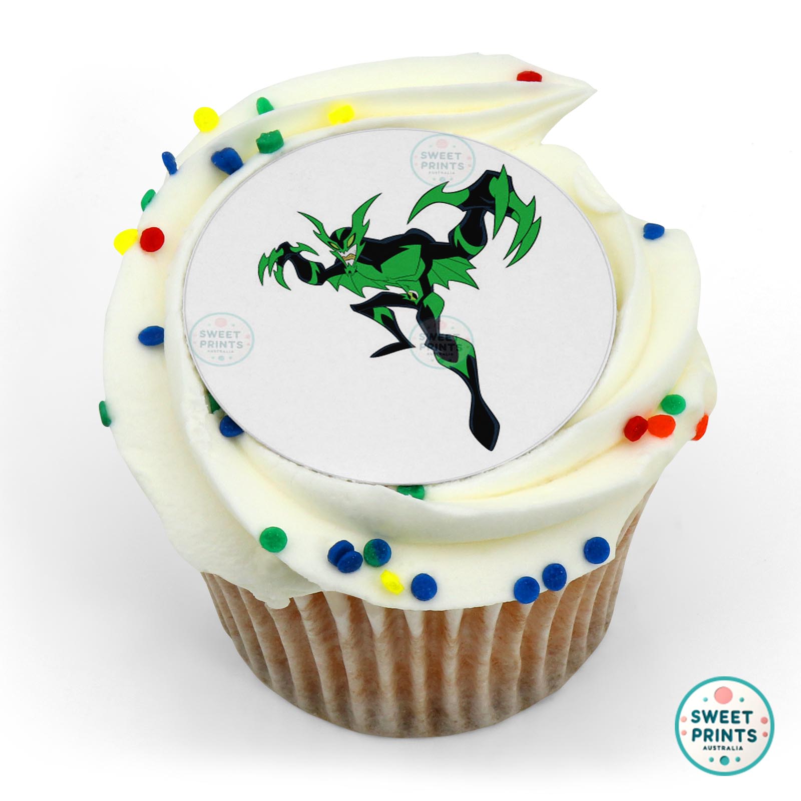 Ben 10 Whampire Attacking edible cake topper
