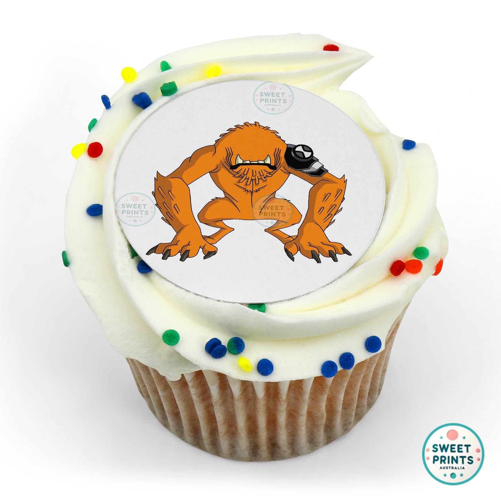 Ben 10 Wildmutt edible cake topper
