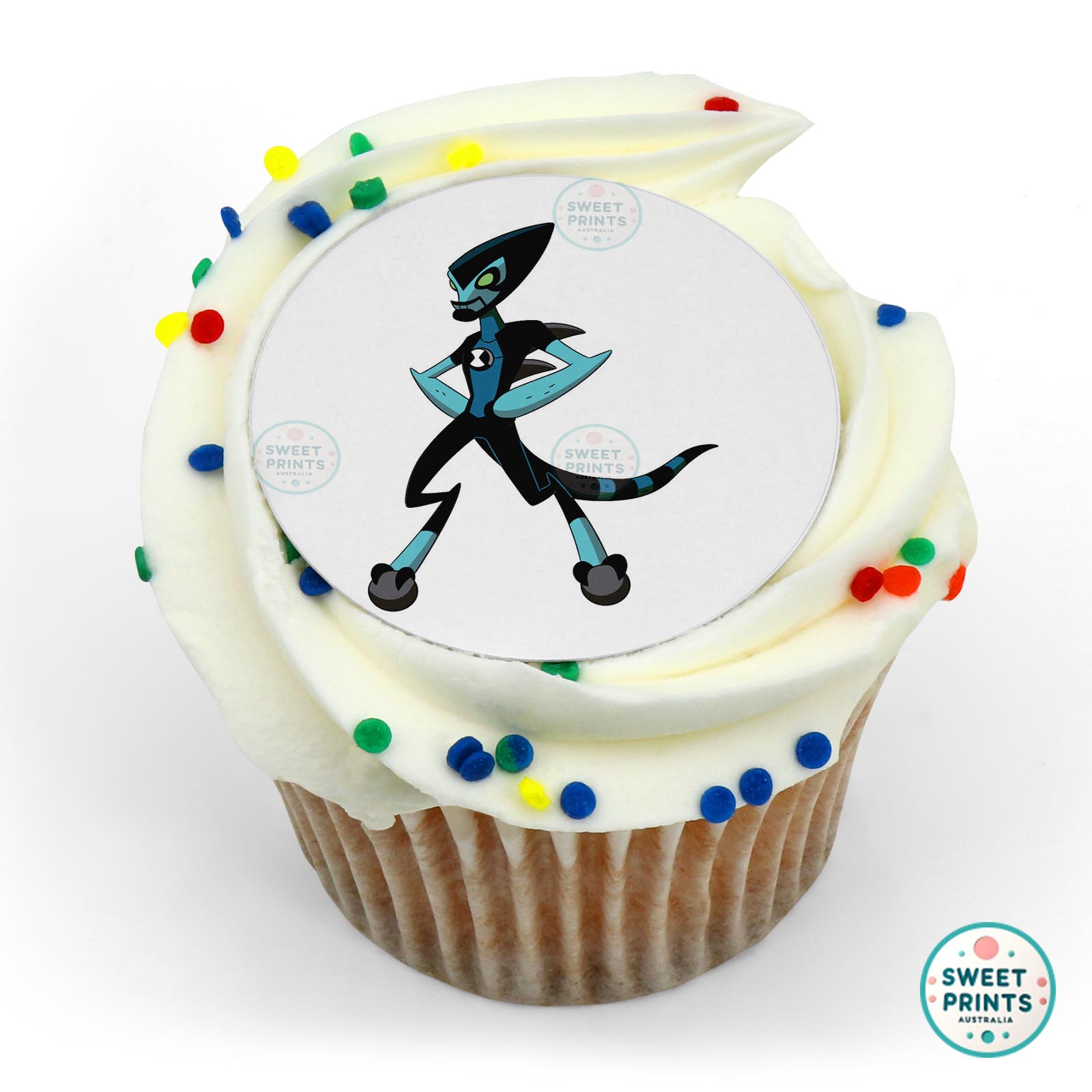 Ben 10 Xlr8 edible cake topper