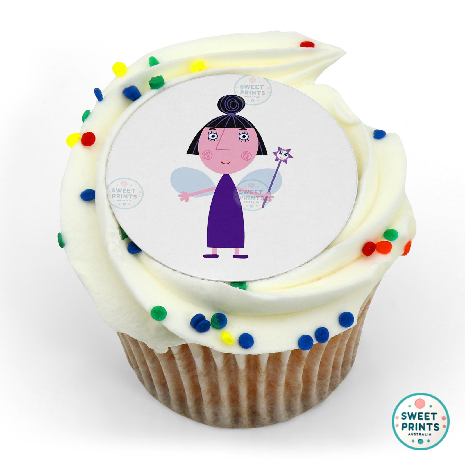 Ben And Holly Nanny Plum edible cake topper