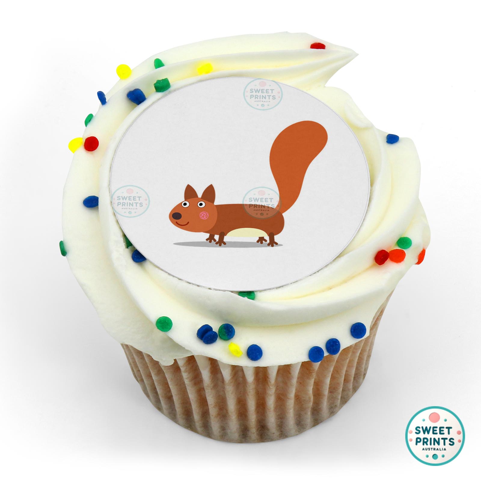 Ben And Holly Squirrel edible cake topper