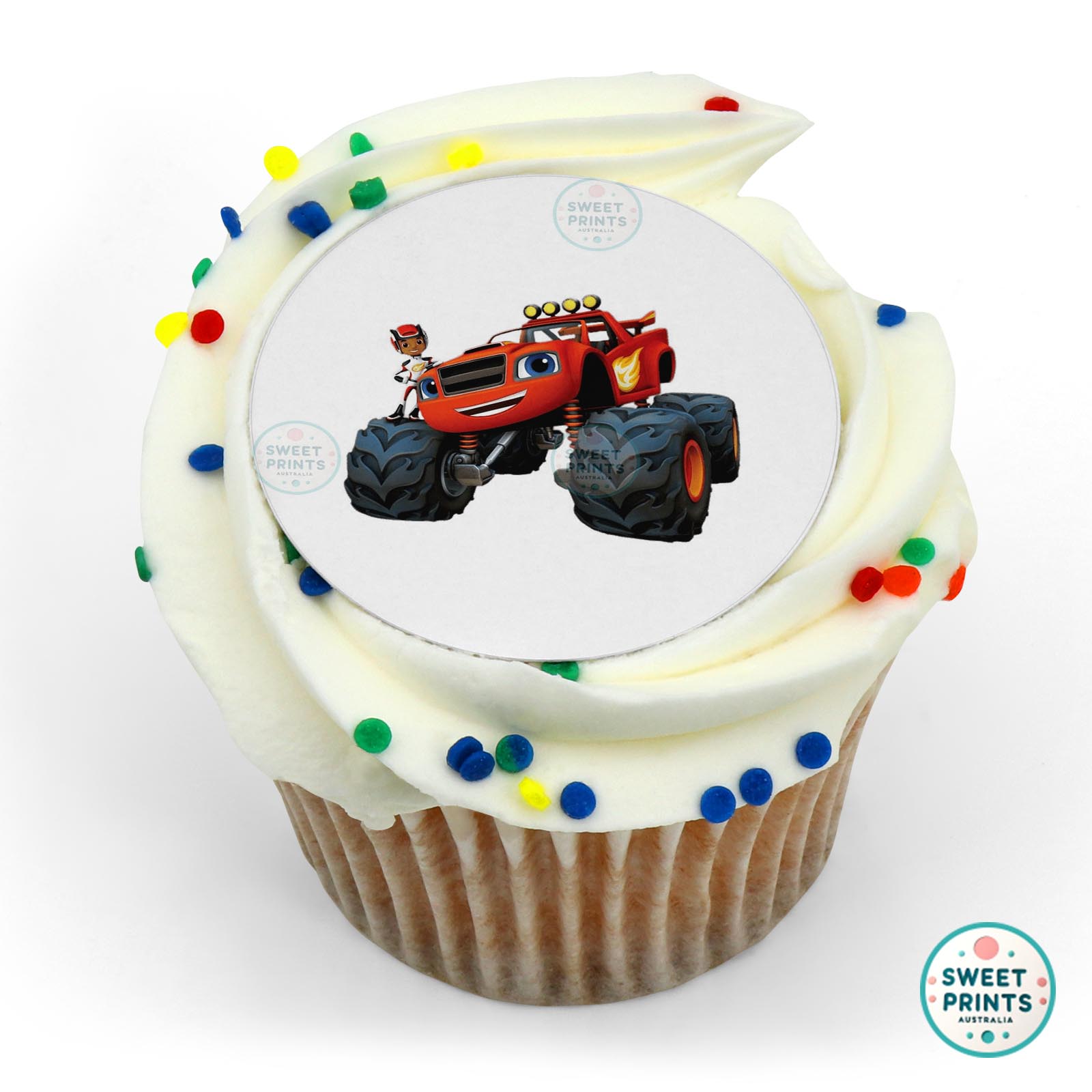 Blaze And The Monster Machines Aj On edible cake topper