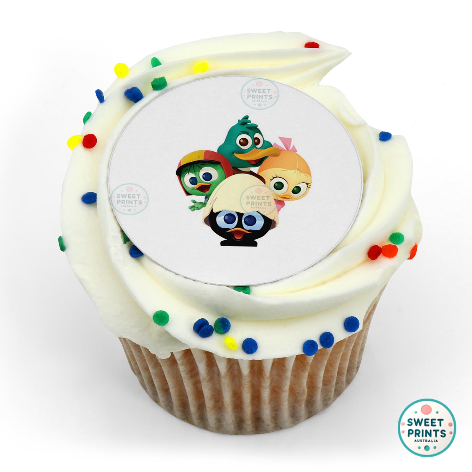 Calimero Friends edible cake topper