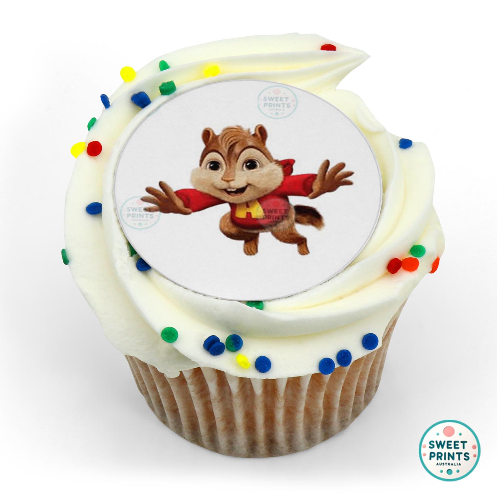 Alvin And The Chipmunks Alvin And The Chipmunks Flying Through The Air edible cake topper