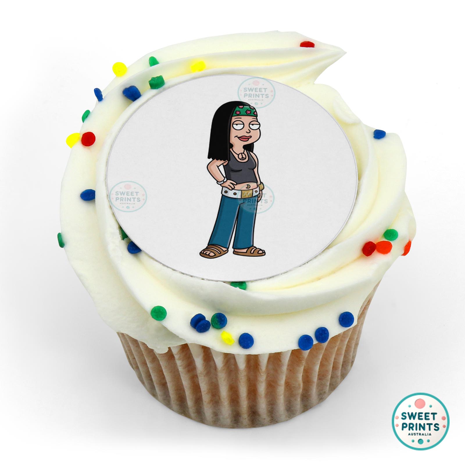 American Dad American Dad Character Hayley Smith edible cake topper