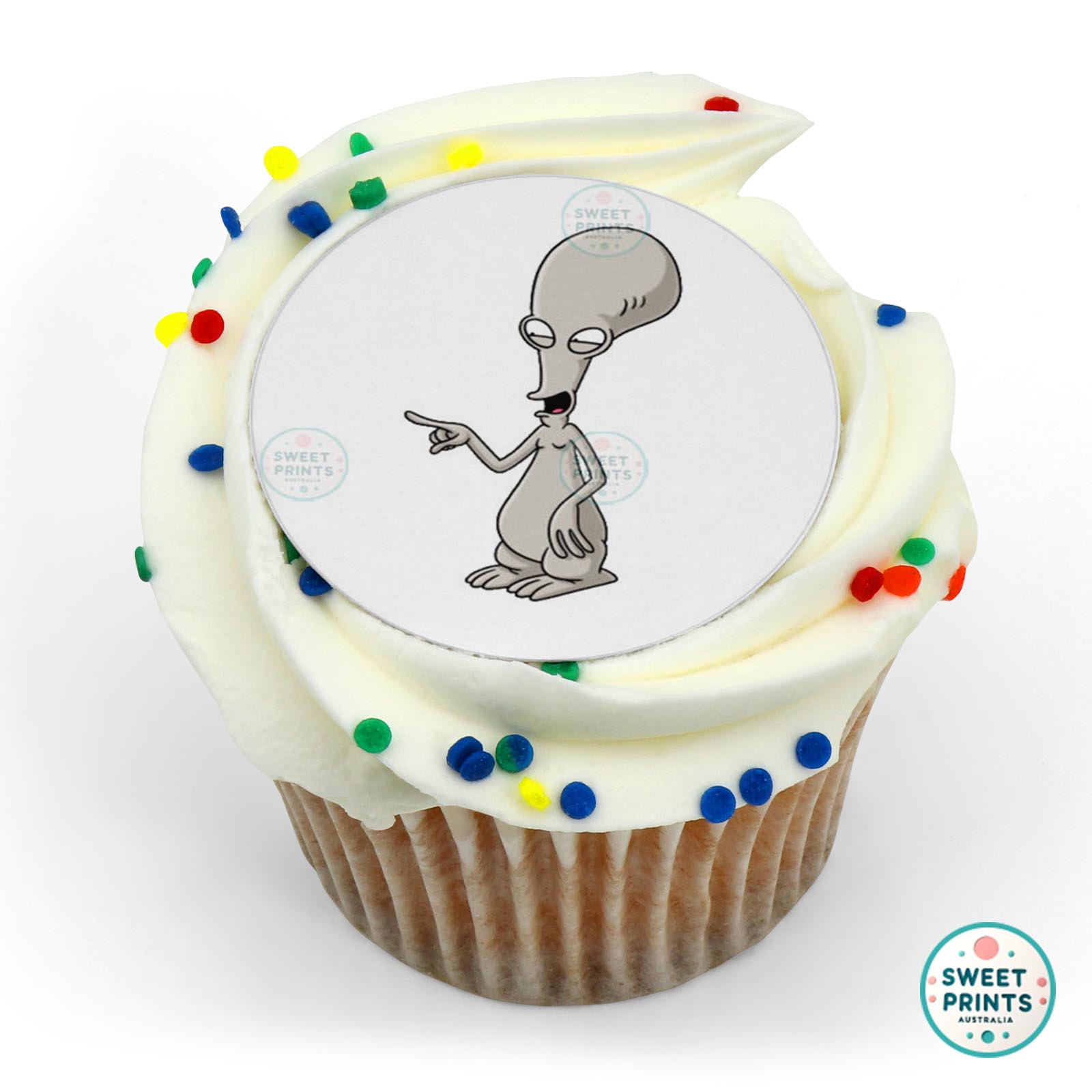 American Dad American Dad Character Roger The Alien edible cake topper