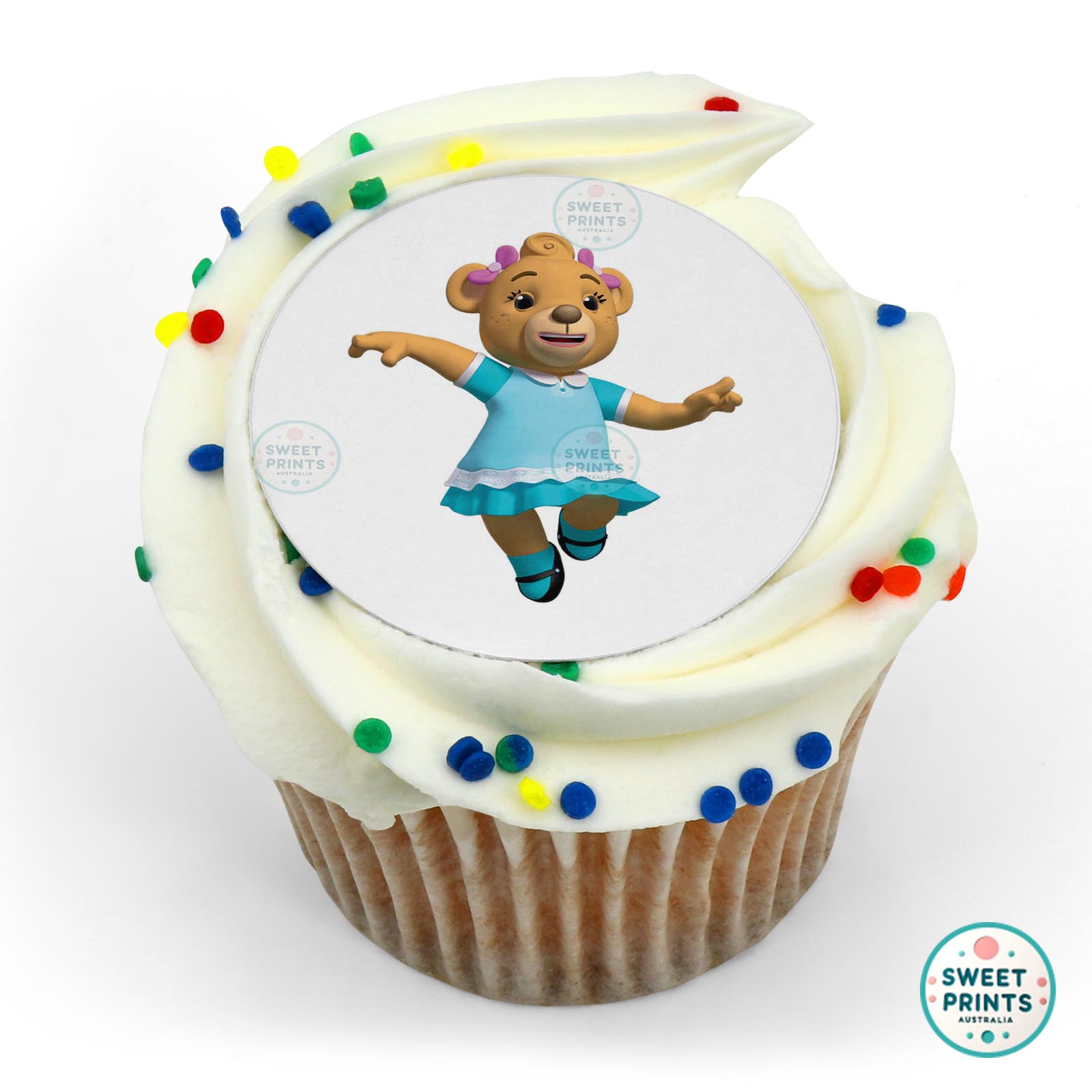 Bananas In Pyjamas Bananas In Pyjamas Amy Dancing edible cake topper