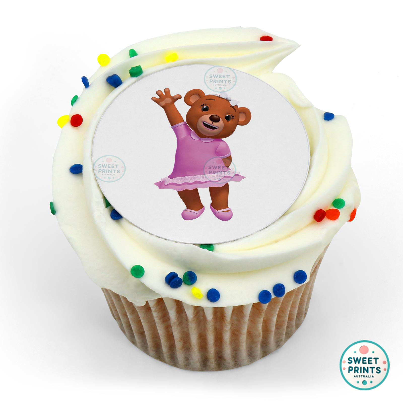 Bananas In Pyjamas Bananas In Pyjamas Lulu edible cake topper