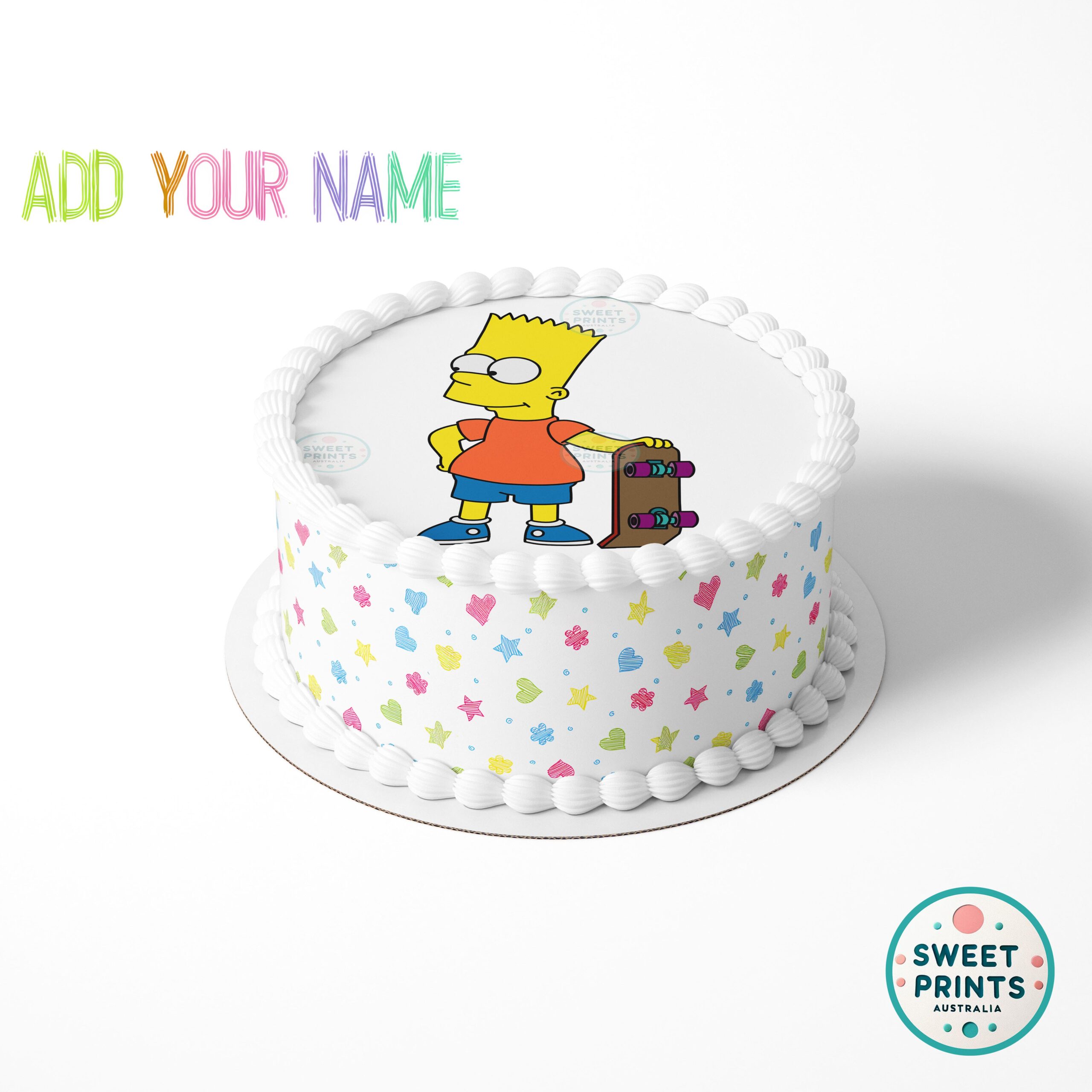 bart simpson bart simpson skateboard o - Image 2