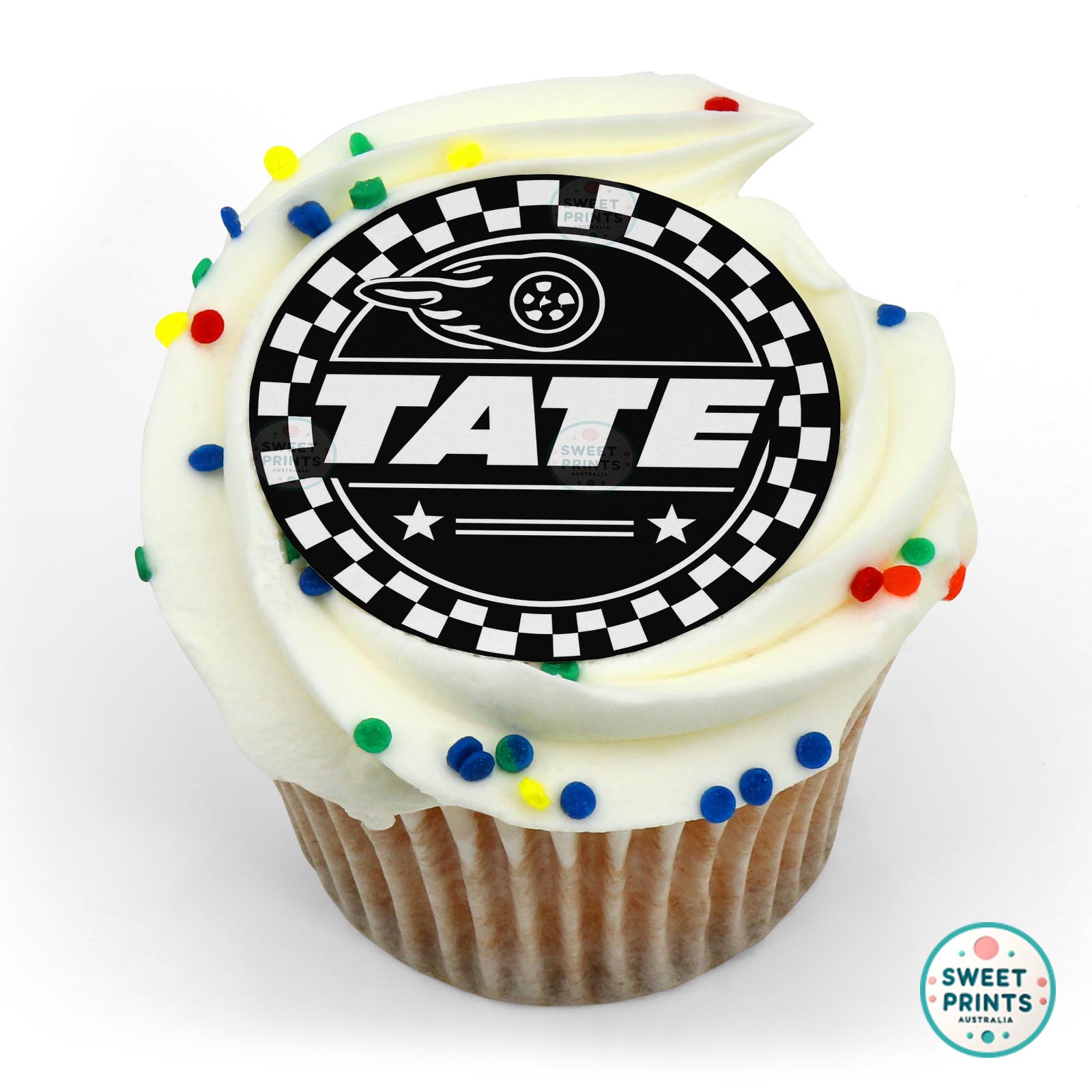 Cars Custom 2607 edible cake topper