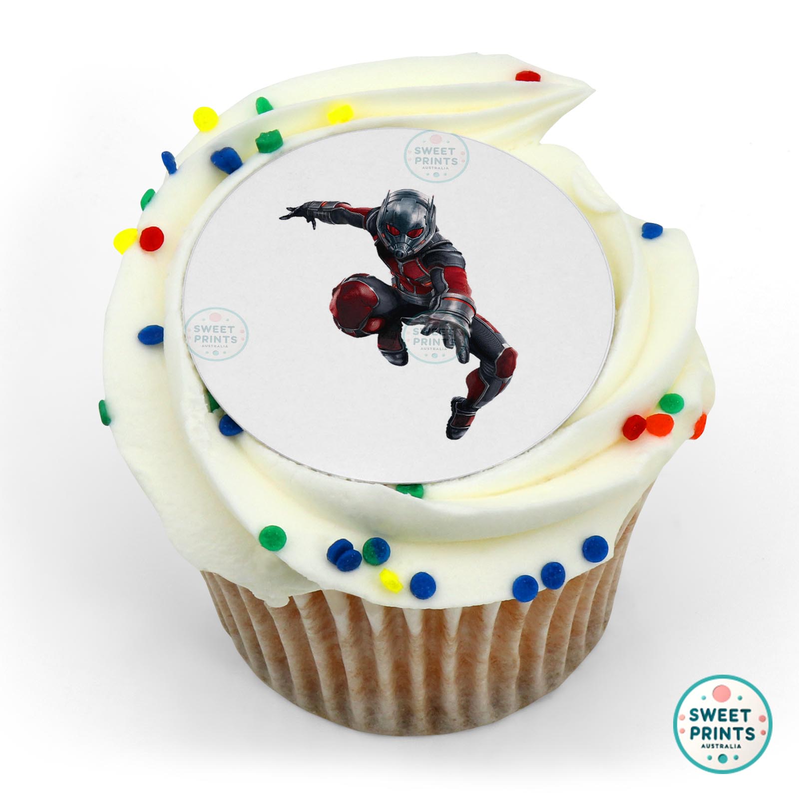 Ant Man Flying edible cake topper