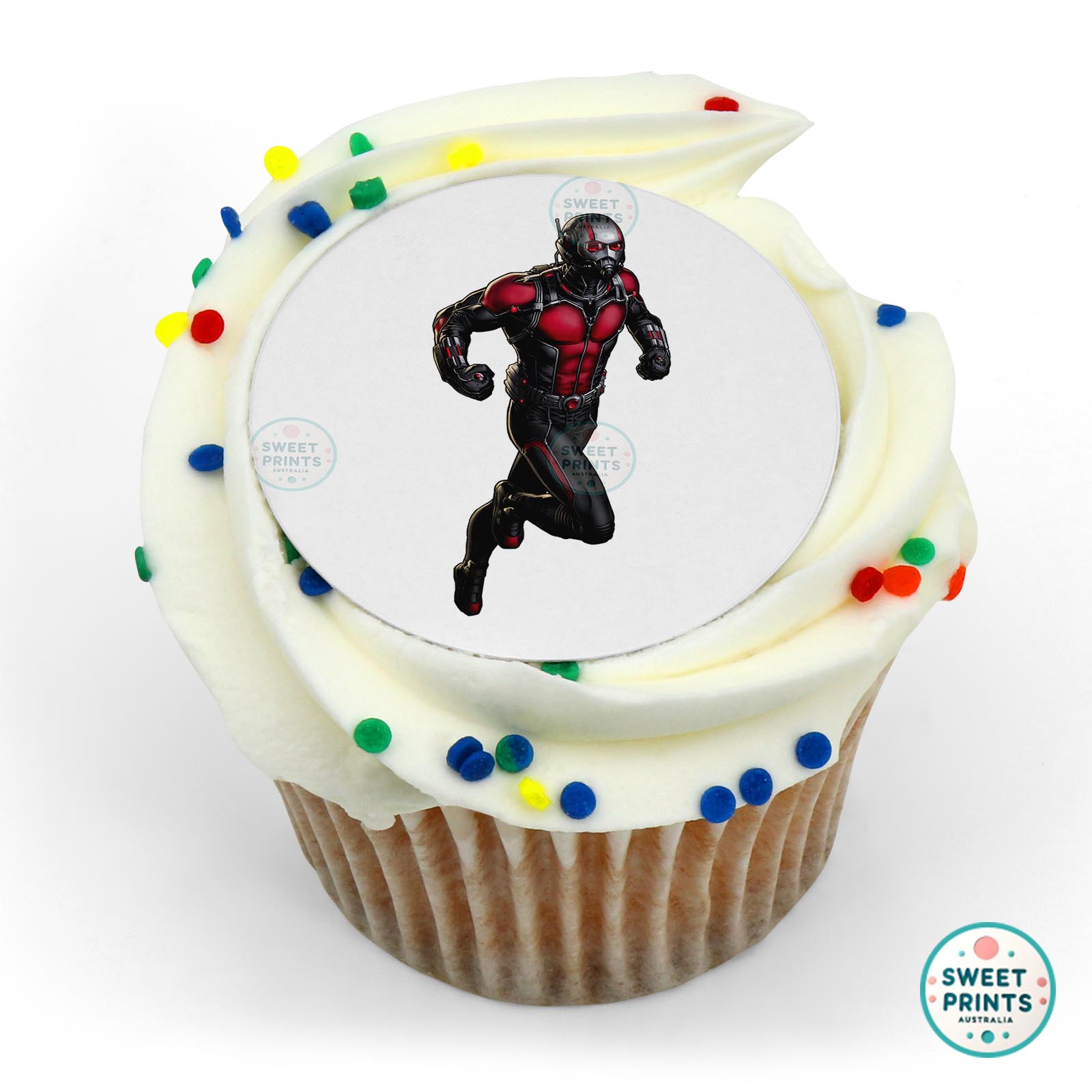 Ant Man Running edible cake topper