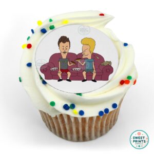 beavis and butthead on a sofa o