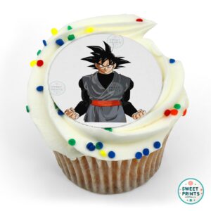 black goku ready to fight o
