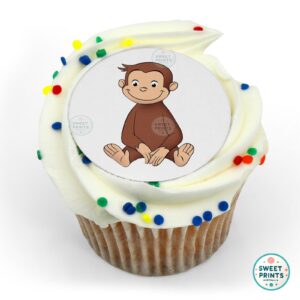 curious george sitting o