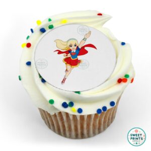 dc super hero girls supergirl flying o