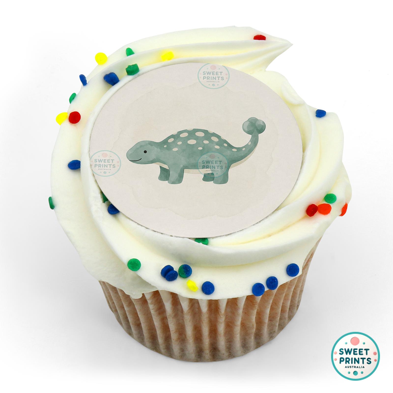 Dinosaur Ankylosaurus edible cake topper