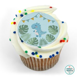 dinosaur blue bunting o