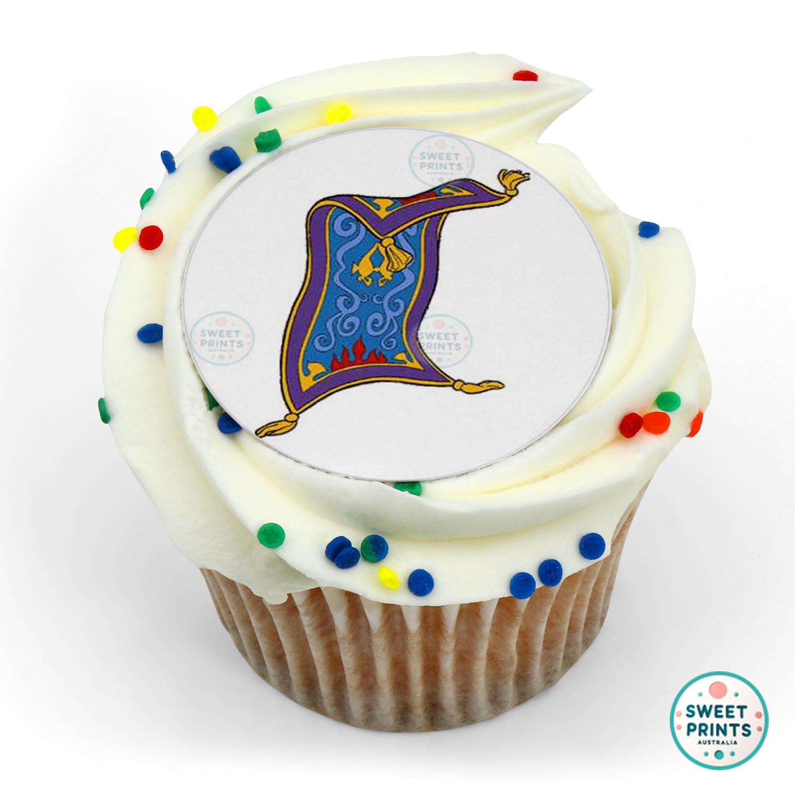 Disney Princess Aladdin Aladdins Magic Carpet edible cake topper