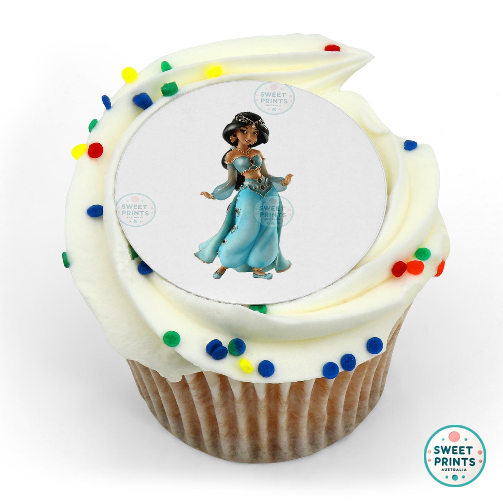 Disney Princess Aladdin Jasmine Figurine edible cake topper