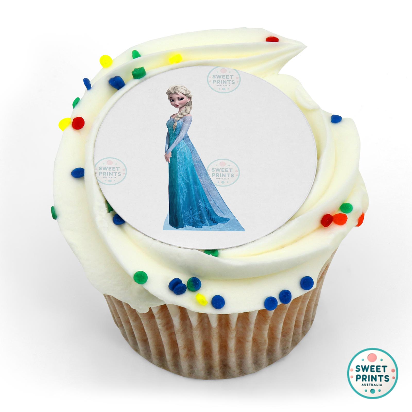 Disney Princess Frozen Character edible cake topper