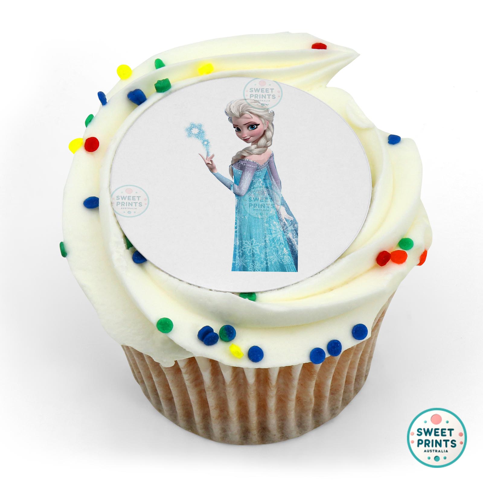 Disney Princess Frozen Princess edible cake topper