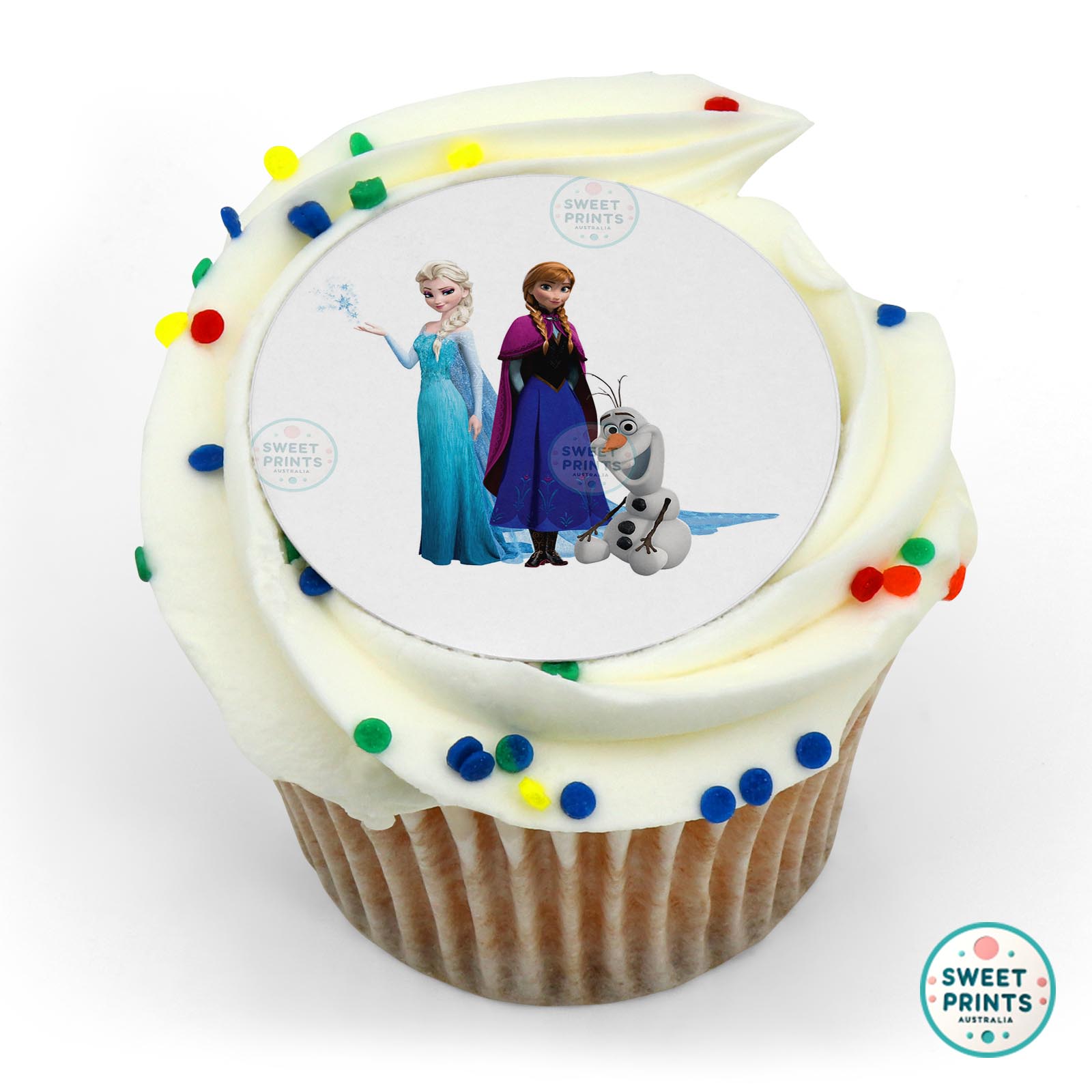 Disney Princess Frozen Trio edible cake topper