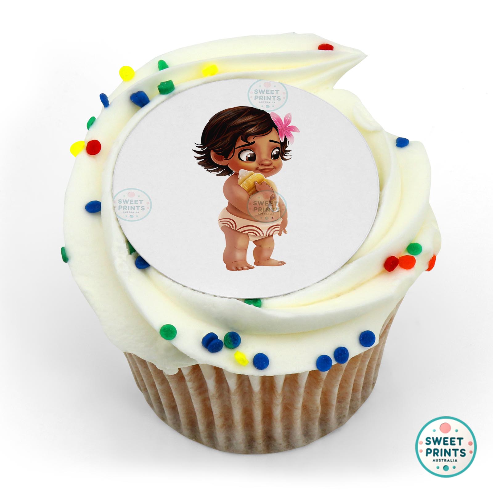 Disney Princess Moana Baby edible cake topper