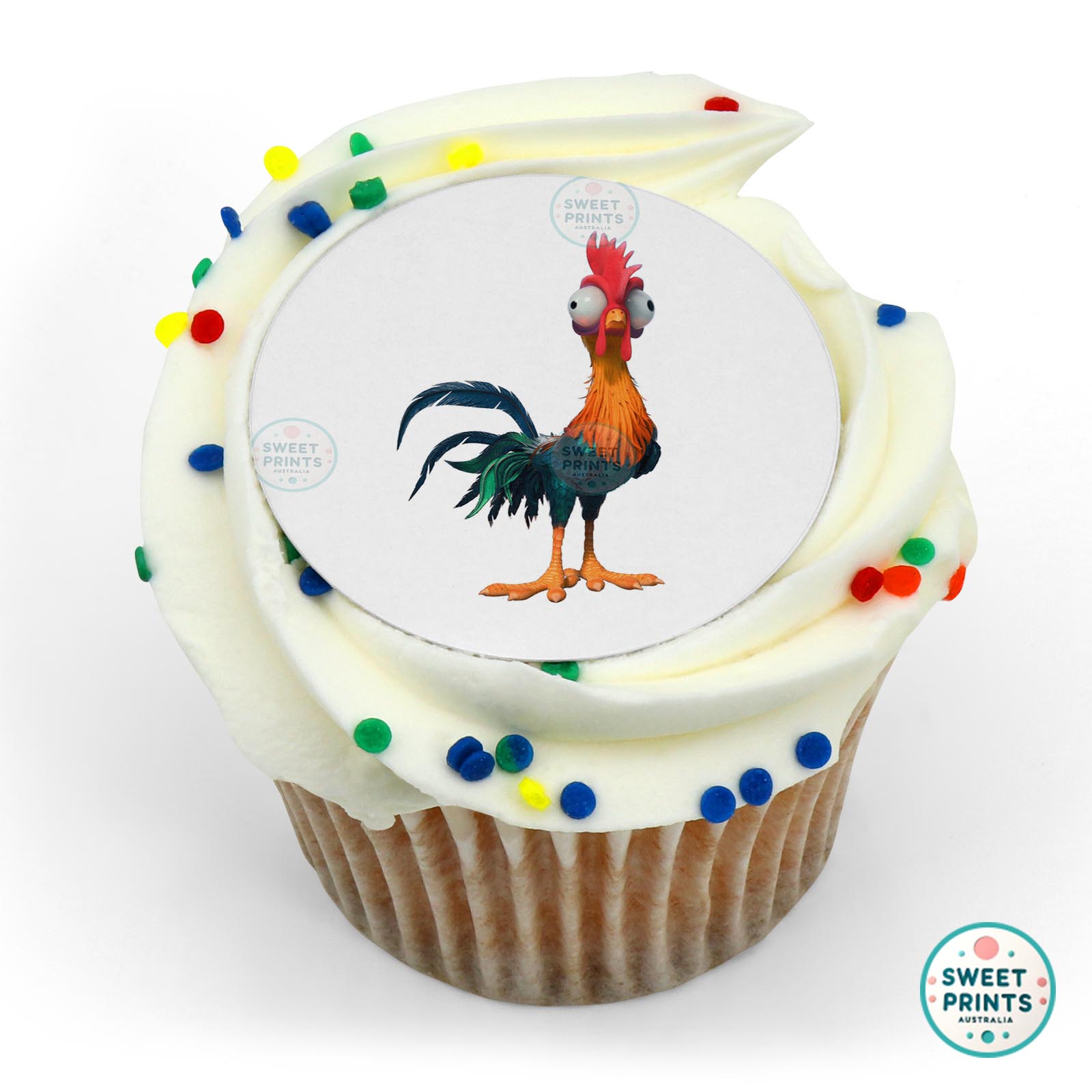 Disney Princess Moana Heihei edible cake topper
