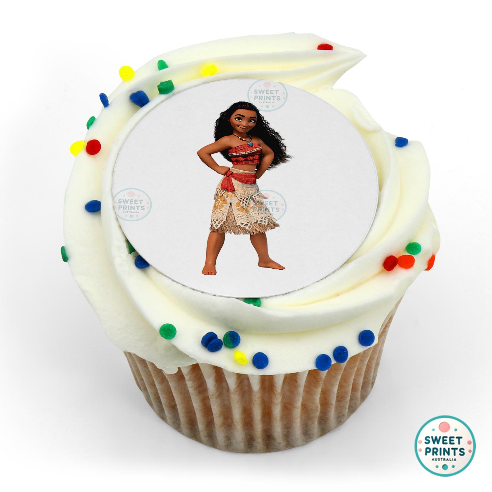Disney Princess Moana Proud edible cake topper