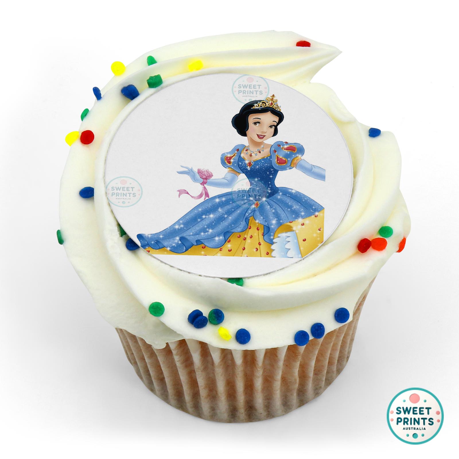 Disney Princess Snow White Princess edible cake topper