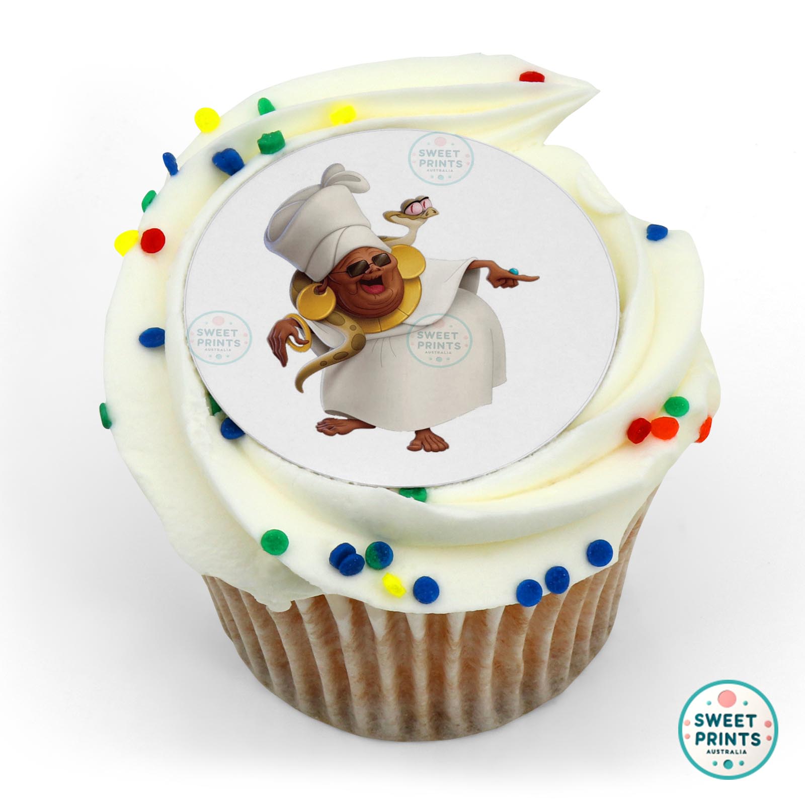 Disney Princess The Princess And The Frog Mama Odie edible cake topper