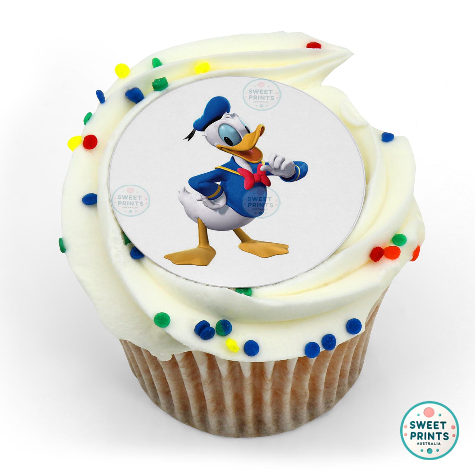 Donald Duck Its Me edible cake topper