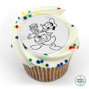 donald duck playing guitar o