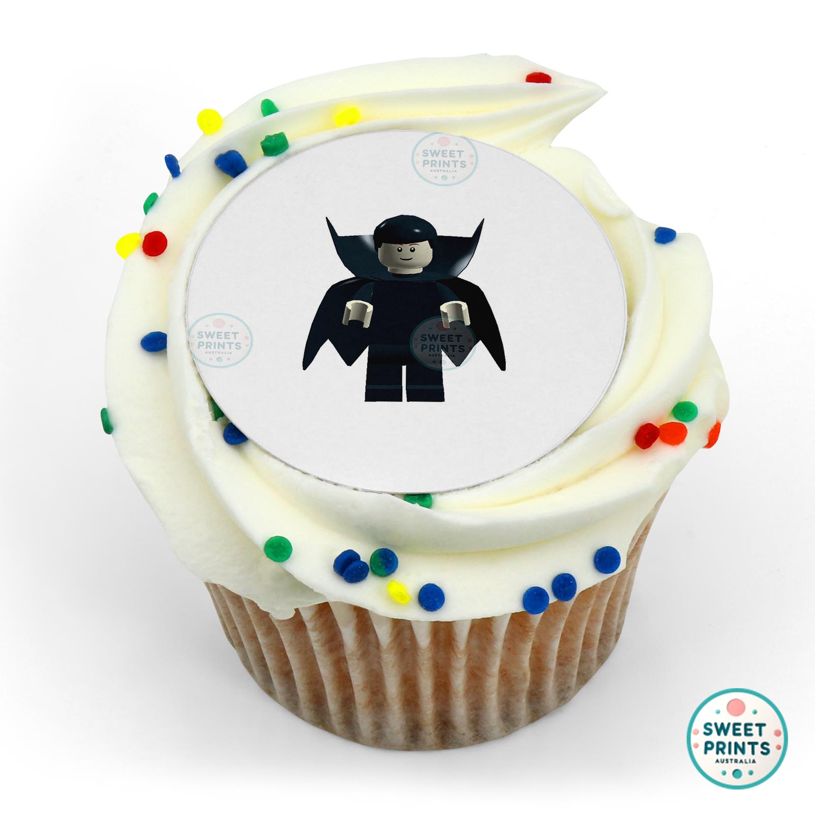 Dracula Lego Vampire edible cake topper